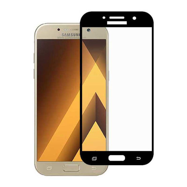 glass full blak Samsung Galaxy A7 2017 luxiha