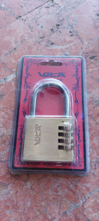 قفل آویز برنجی رمزدارویلا در سه سایز ( کوچک متوسط بزرگ )( لوکسیها - LUXIHA )