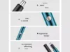 تصویر  ست اصلاح موی بینی و ابروی شارژی کمی Kemei Nose & HIS Eyebrows Hair Trimmer KM-491