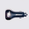 تصویر  شارژر فندکی دو پورت فست شارژ QC 3.0 مودم کت مدل  MODEMCAT  MCC-004