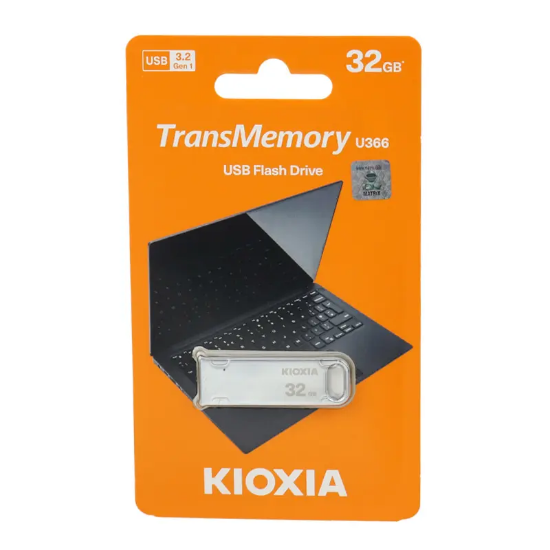 فلش مموری کیوکسیا KIOXIA U366 32 گیگابایت KIOXIA TransMemory U366 32GB