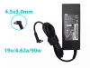 تصویر  شارژر و آداپتور لپ تاپ HP 19.5V 4.62A 90W فیش آبی 4.5×3.0 میلی‌متر
