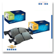 Picture of Peugeot 206 front wheel brake pads (Type 1 - 2 - 3 - 206 with 1400 cc (V20) box Iran Khodro